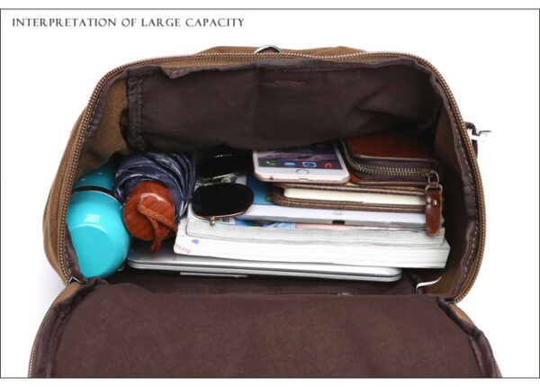 Large capacity man travel mountaineering backpack - Image 11