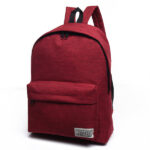 Popular Solid Color Backpack - Image 2