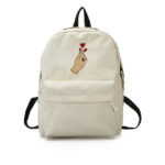 Heart Canvas Backpack - Image 5