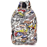 Canvas Backpack School Bag - Image 10