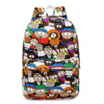 Canvas Backpack School Bag - Image 7