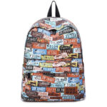 Canvas Backpack School Bag