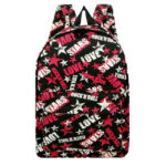 Canvas Backpack School Bag - Image 13