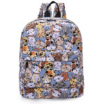 Canvas Backpack School Bag - Image 6